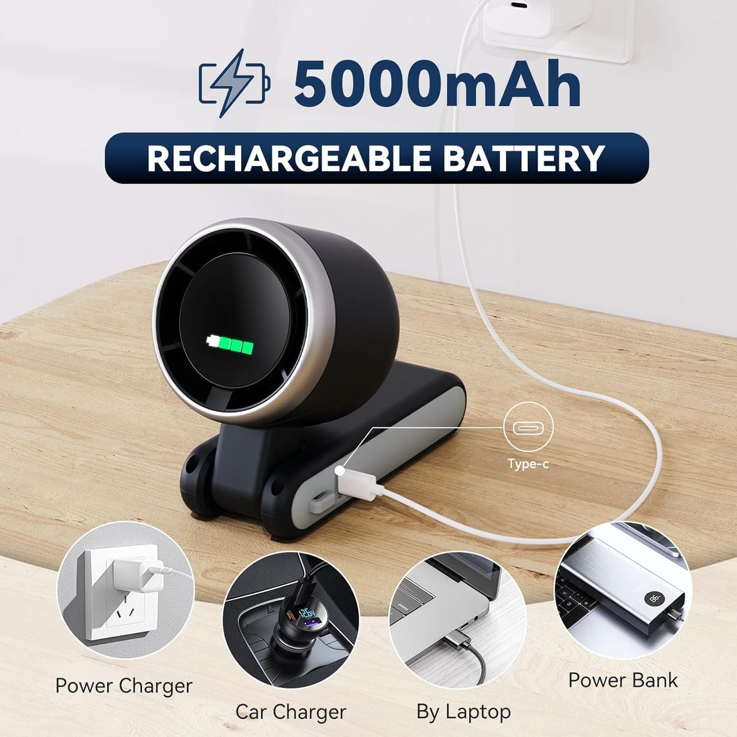 Handheld Turbo Mini Fan