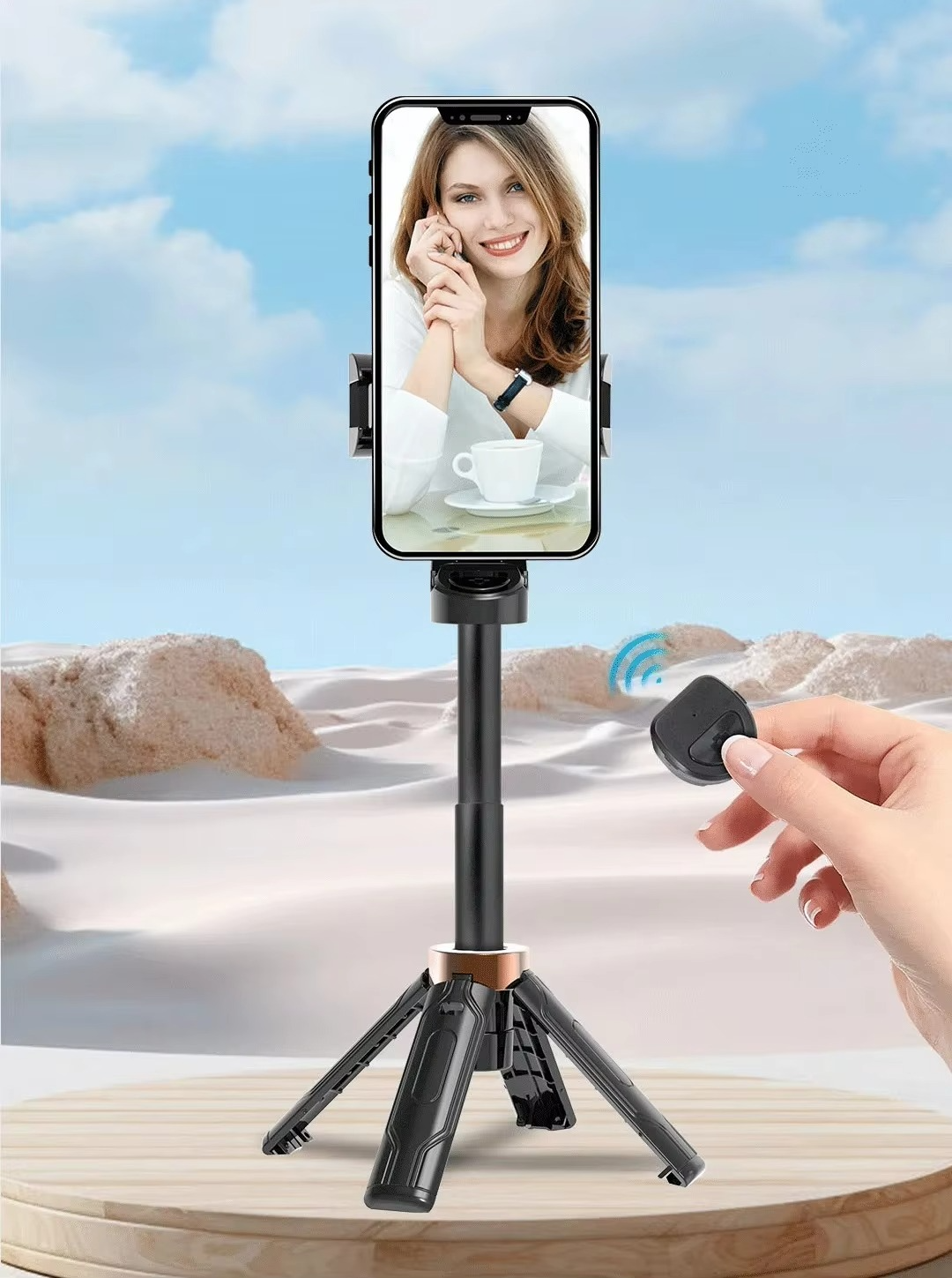 Mini Selfie Stick Tripod 360