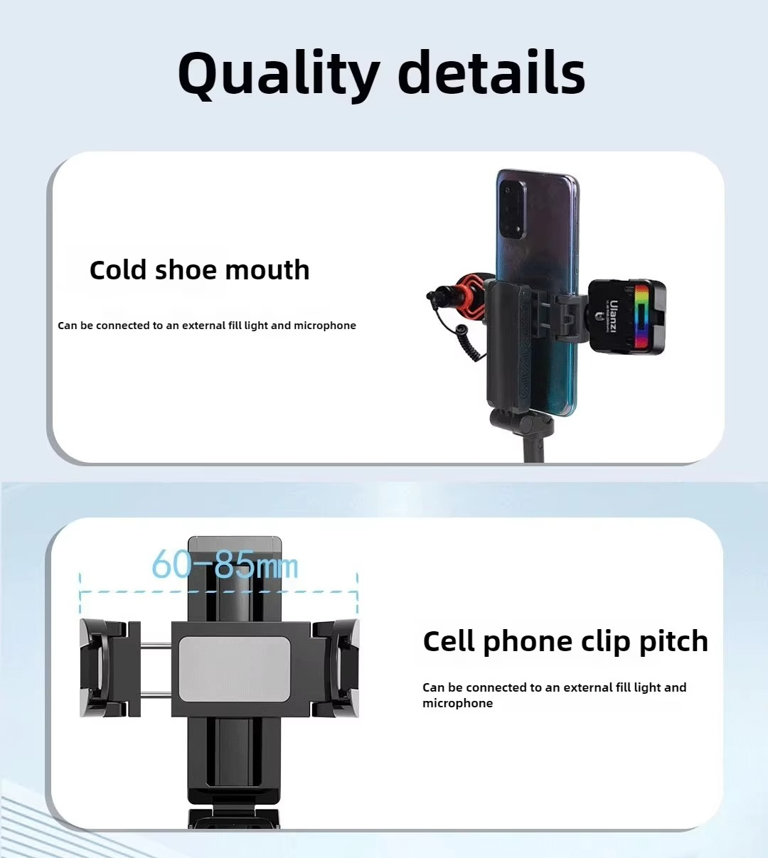 Mini Selfie Stick Tripod 360